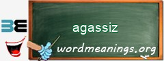 WordMeaning blackboard for agassiz
